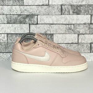 Nike Ebernon Womens 10 Dusty Rose Desert Sand Low  Sneakers